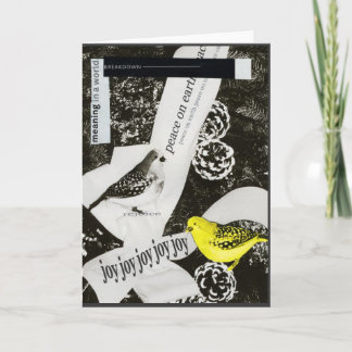 Dark Christmas Feiertagskarte