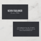 Dark Cloud Print Visitenkarte (Vorne/Hinten)