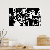 DARK CLOWNS POSTER (Küche)