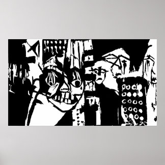 DARK CLOWNS POSTER
