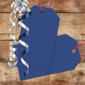 Dark Cobalt Blue Gift Tags Geschenkanhänger