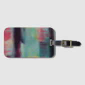 Dark colorful abstract blend gepäckanhänger (Vorderseite (Horizontal))