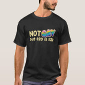 Dark Comedy Cash T-Shirt - Erklärung zu Regenbogen (Vorderseite)