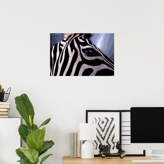 Dark Continent by Gregory Gallo Poster (Heimbüro)