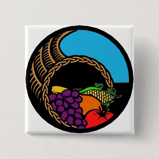 Dark Cornucopia Button (Vorderseite)