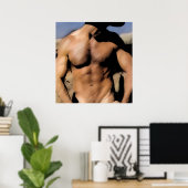 Dark Cowboy Poster (Heimbüro)