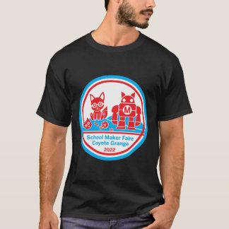 Dark Coyote Grange School Maker Faire T - Shirt