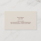 Dark Craft Bierbrauerei Visitenkarte (Rückseite)