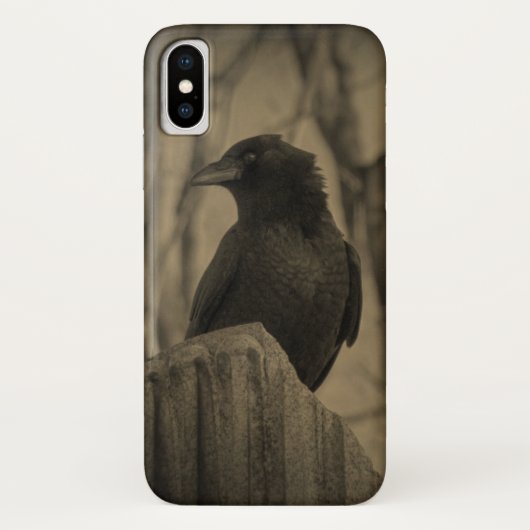 Dark Crow Case-Mate iPhone Hülle (Rückseite)
