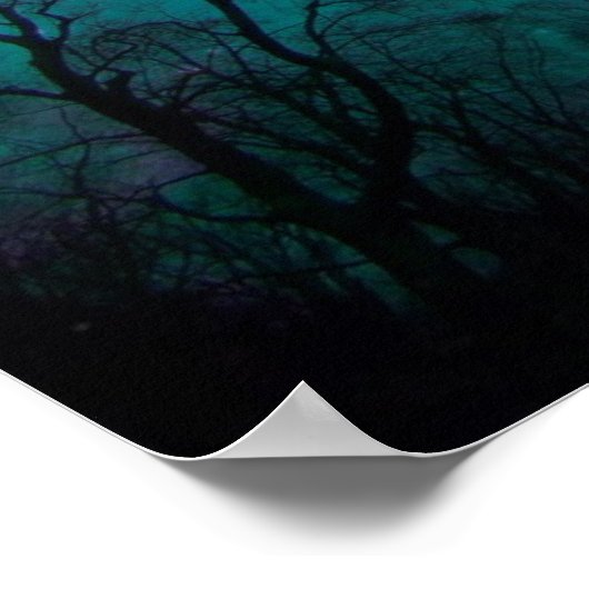 Dark Crow Fantasy Poster (Ecke)