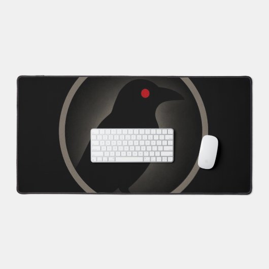 Dark Curiosity Logodesign  Schreibtischunterlage (Tastatur & Maus)
