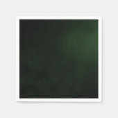 Dark Custom Green Background Serviette (Vorderseite)
