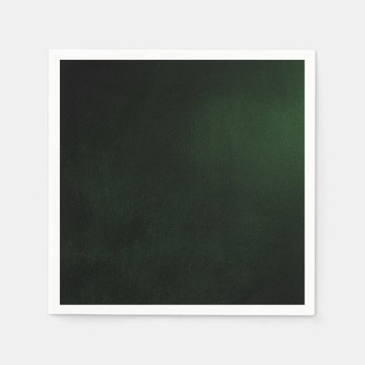 Dark Custom Green Background Serviette (Vorderseite)