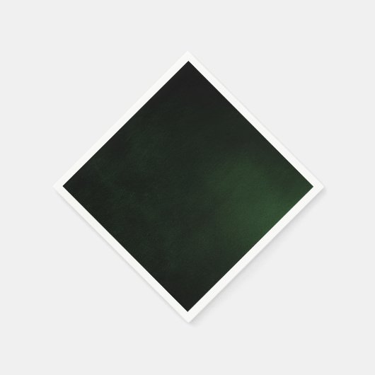 Dark Custom Green Background Serviette (Ecke)