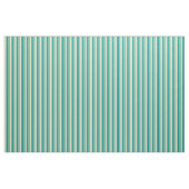 Dark Cyan & Pale Goldenrod Muster Stoff (Fat Quarter (45,7 x 55,9 cm))