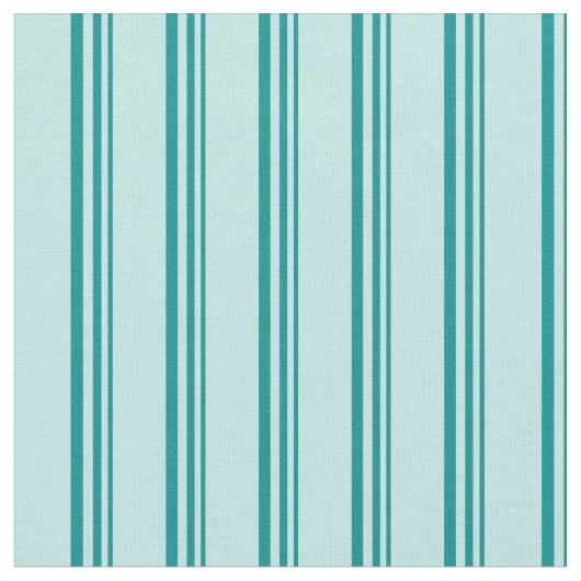 Dark Cyan & Turquoise Lines/Stripmuster Stoff (Nahaufnahme)