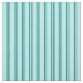 Dark Cyan & Turquoise Lines/Stripmuster Stoff (Muster)