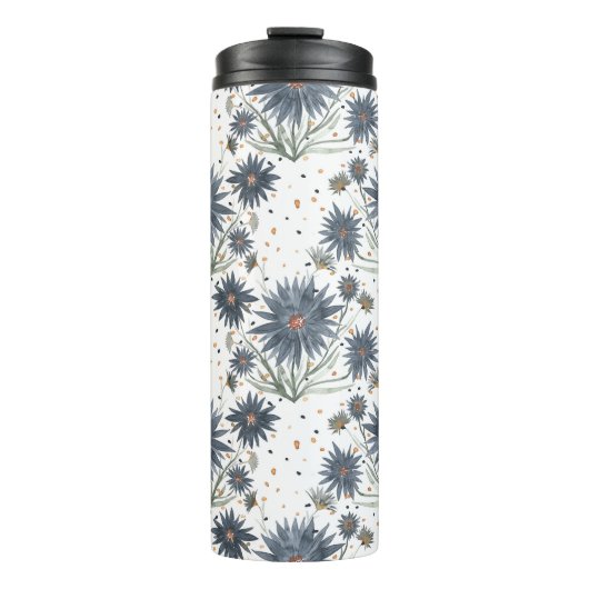 Dark Daisies Thermosbecher (Vorderseite)