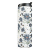 Dark Daisies Thermosbecher (Nach links gedreht)