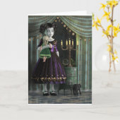 Dark Dawn Karte (Gelbe Blume)