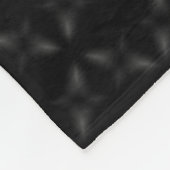 Dark Diamond besticktes Armani-Satinmuster Fleecedecke (Ecke)