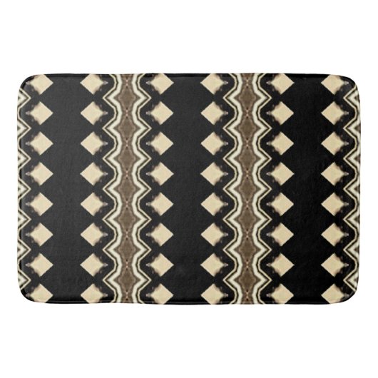 Dark Diamond Weave Badematte (Vorderseite)