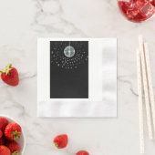 Dark Disco Ball Serviette (Beispiel)
