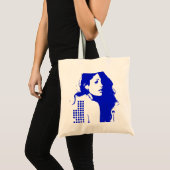 Dark Disco Blue Tragetasche (Vorderseite (Produkt))