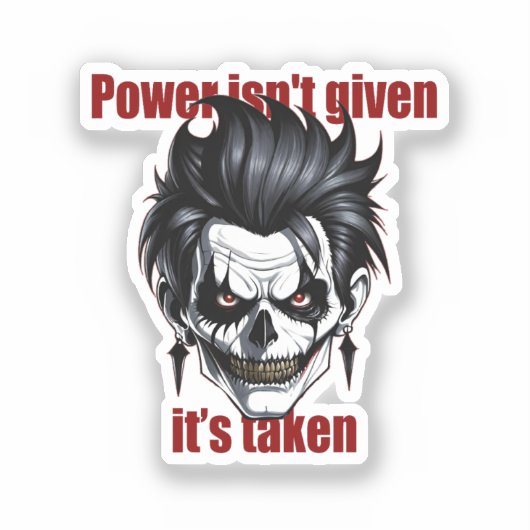 Dark Dominance Aufkleber (Vorderseite)