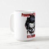 Dark Dominance Kaffeetasse (Vorderseite Links)