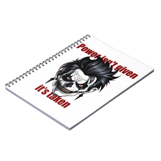 Dark Dominance Notizblock (Linke Seite)