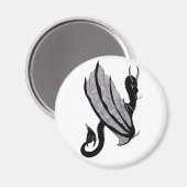 Dark Dragon Magnet (Vorderseite/Rückseite)