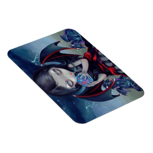 "Dark Dragonling" Flex Magnet (Rechte Seite)