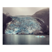 Dark & Dramatischer Alaska-Gletscher | Poster