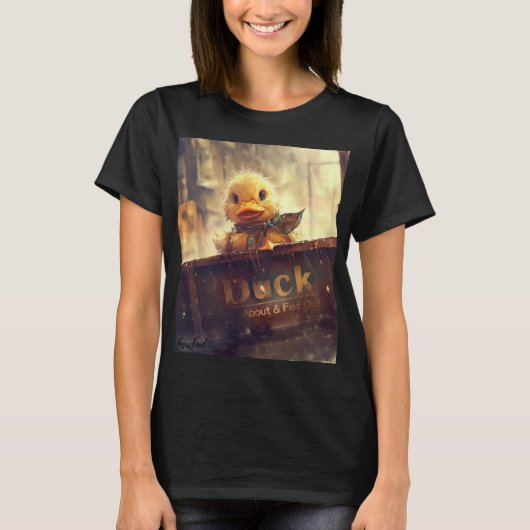 Dark Duck About & Find Shirt (Vorderseite)