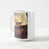 Dark Duck About & Finde heraus Coffee Tasse (Vorderseite Links)