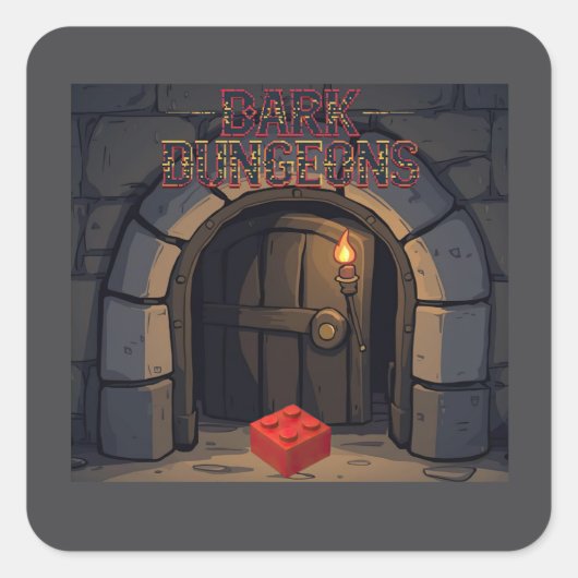 Dark Dungeons Aufkleber (Vorderseite)