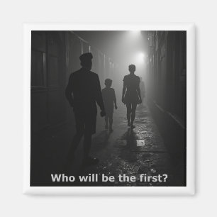 Dark Dystopian Future Bleak Moody Dark Magnet