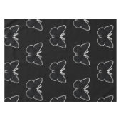 Dark Elegance Butterfly Tischdecke (Vorderseite (Horizontal))