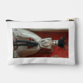 "Dark Elegance - Gothic Royalty Cosmetic Bag" Zubehörtasche (Rückseite)