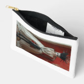 "Dark Elegance - Gothic Royalty Cosmetic Bag" Zubehörtasche (Offen)