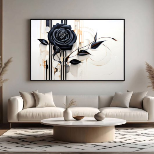 Dark Elegance Leinwanddruck