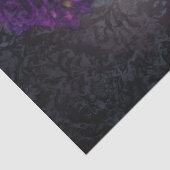 Dark Elegant Romantic Gothic Tarot Reader Seidenpapier (Detail)