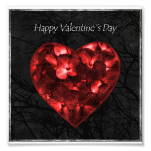 Dark Elegante Valentine Day Poster