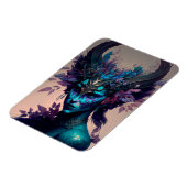 Dark Elf Fantasy Art Magnet (Linke Seite)