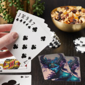 Dark Elf Fantasy Art Spielkarten (In Situ)