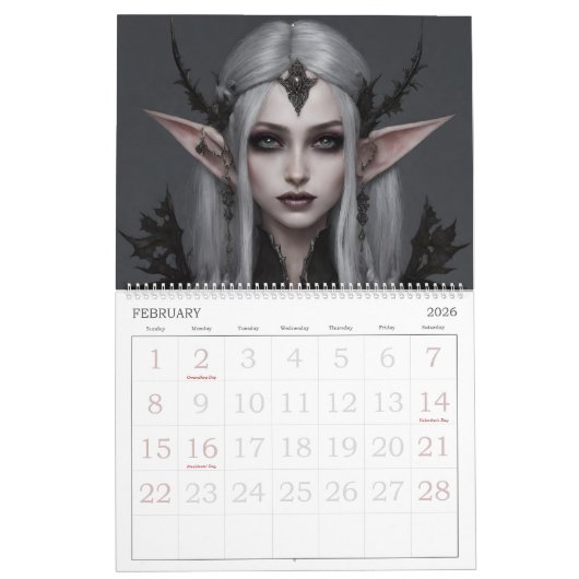 Dark Elf Kalender (Feb 2026)
