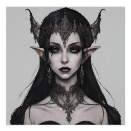 Dark Elf Poster