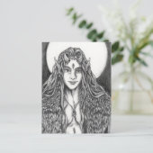 Dark Elf Postkarte (Stehend Vorderseite)