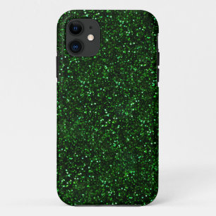 Dark Emerald Green Glitzer Case-Mate iPhone Hülle